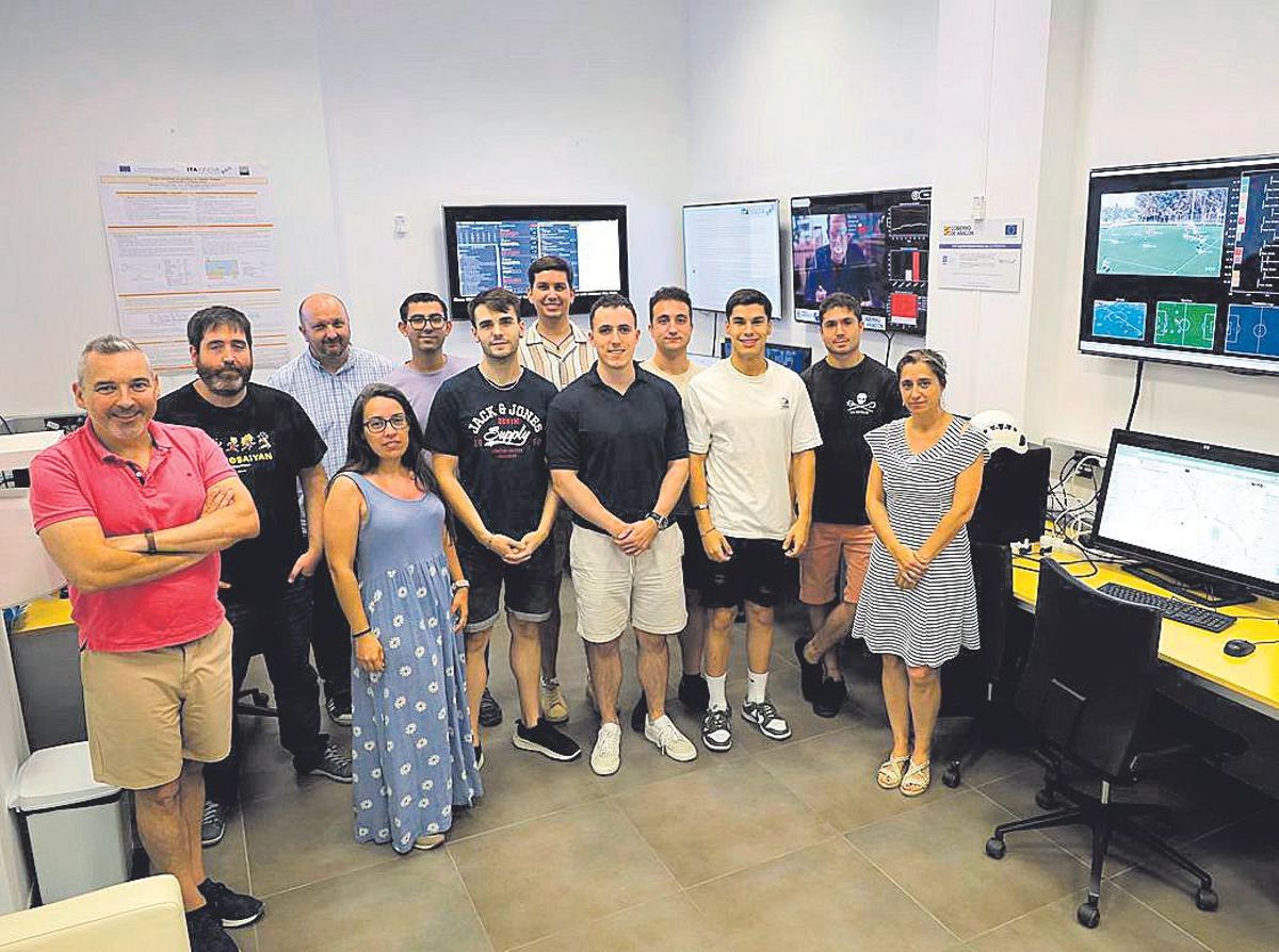 Una parte del equipo en IA del Instituto Tecnológico de Aragón.