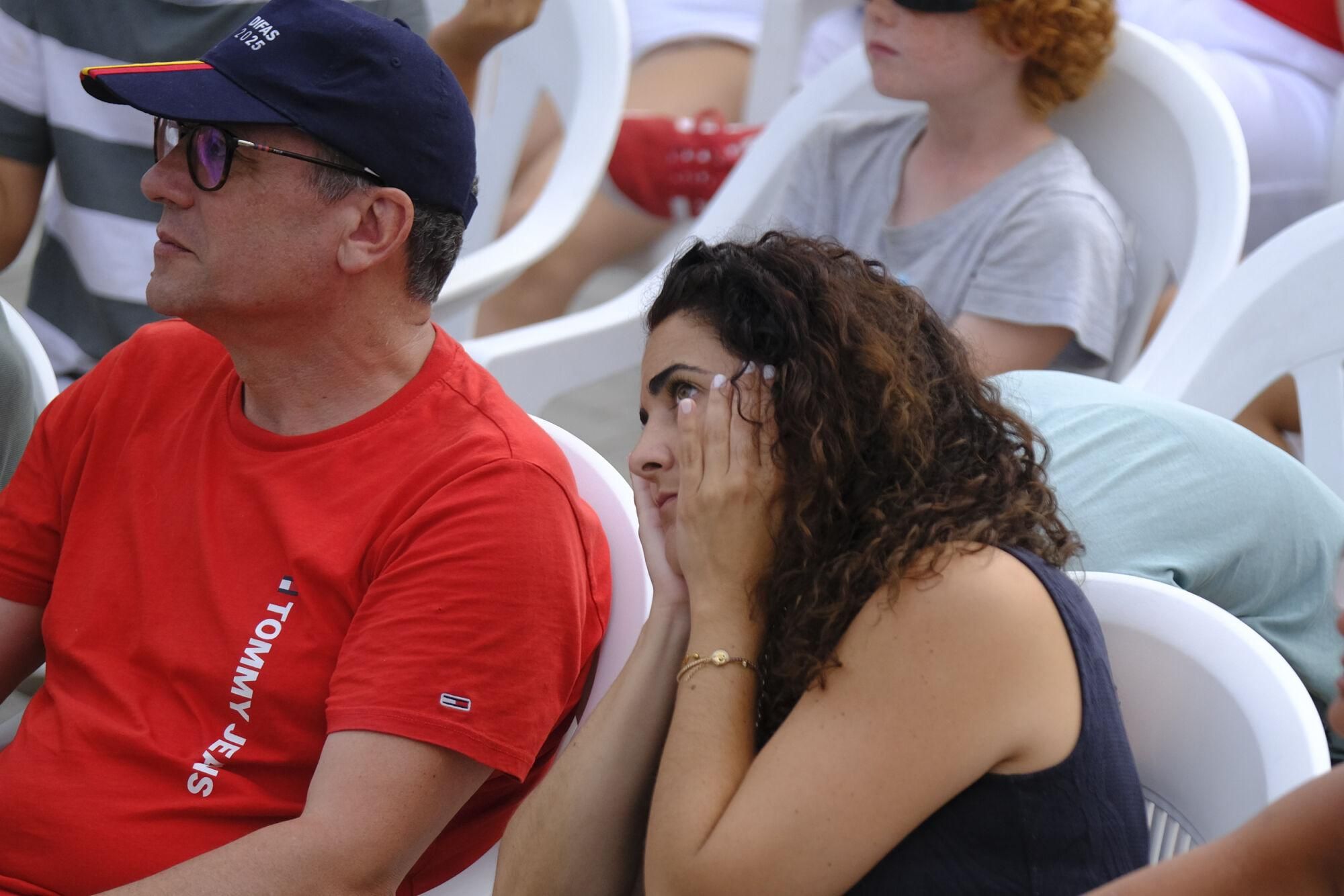 Ambiente de la final de la Eurocopa femenina de fútbol 