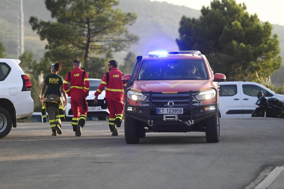 Fotogalería | Las imágenes del incendio de Las Hurdes