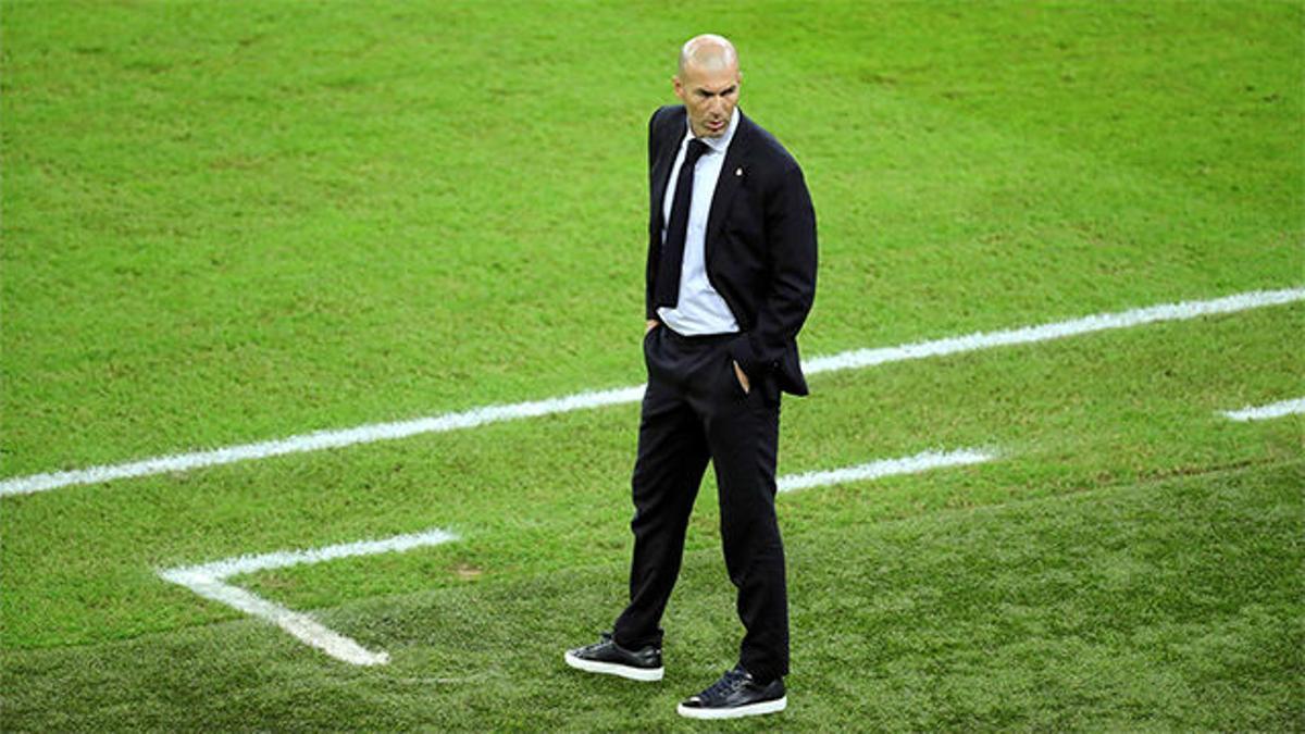 Zidane: "Estoy contento por la actuación de todos. Es difícil alinear"