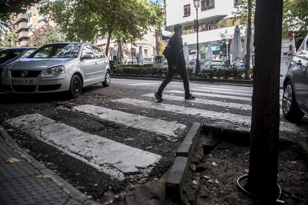 Fotogalería | Este es el estado de la avenida Virgen de la Montaña de Cáceres