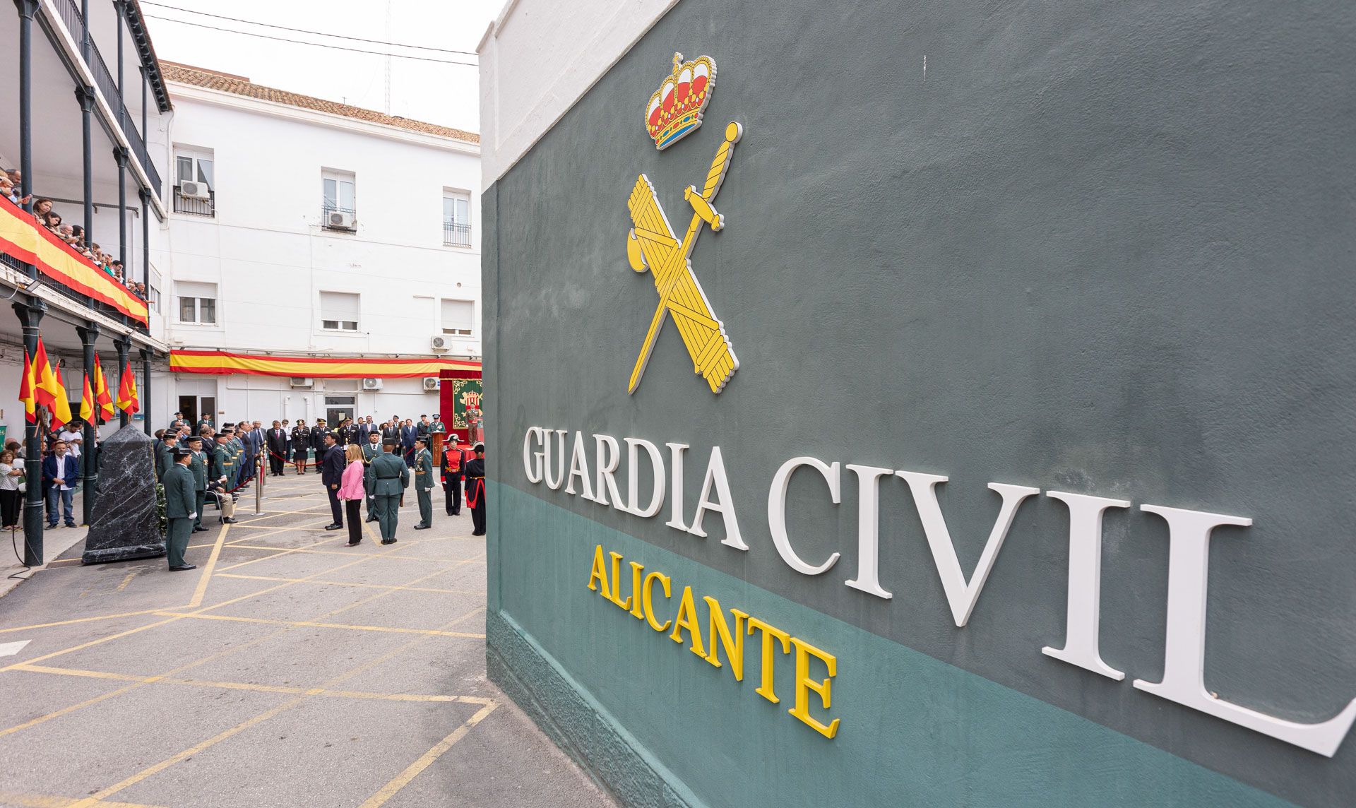 La Comandacia de Alicante celebra el 179 Aniversario de la creación de la Guardia Civil