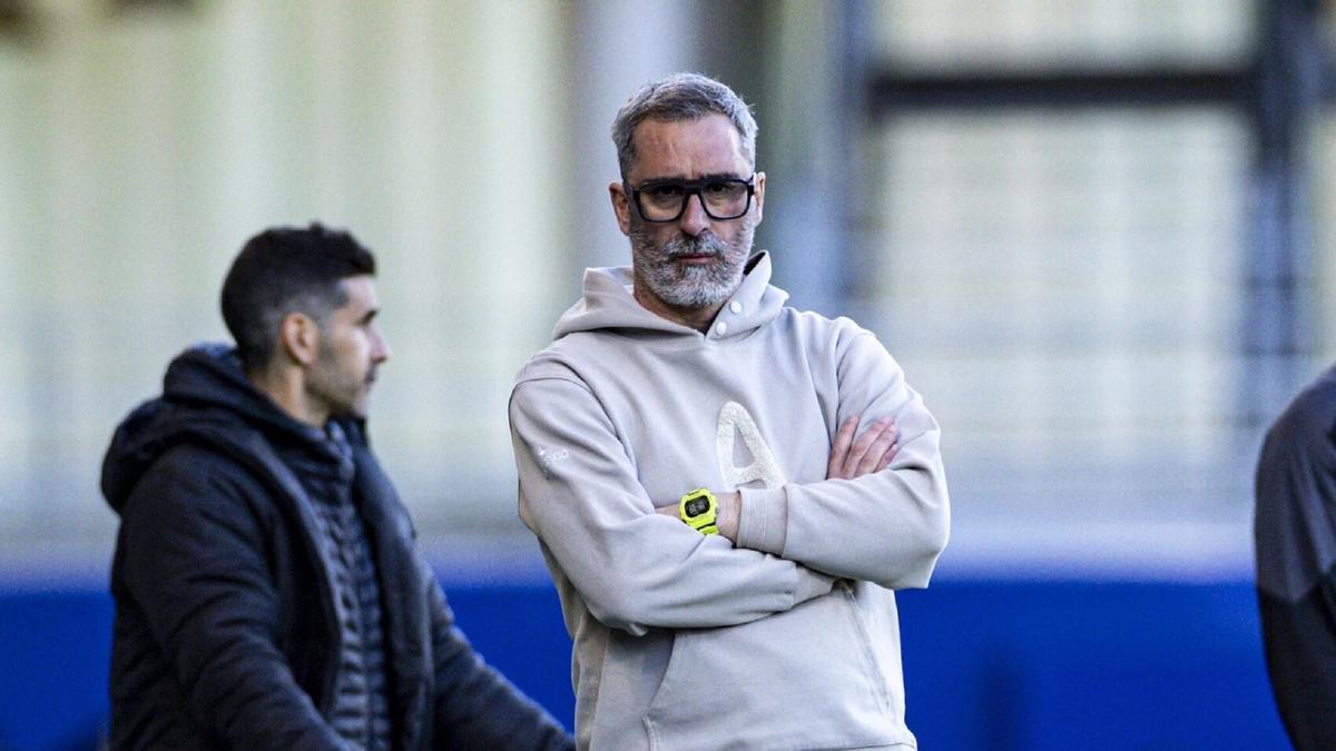 Jon Pérez Bolo, entrenador del SD Huesca.