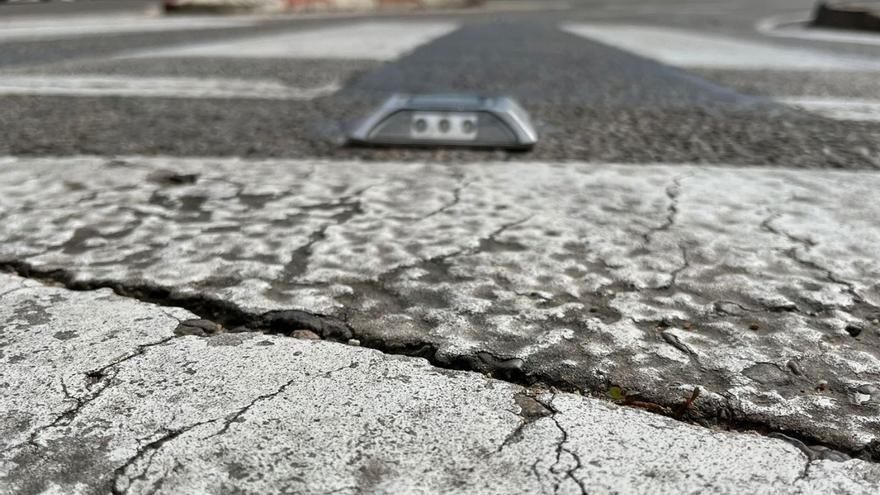 Malestar entre veïns de Calonge per la il·luminació LED dels passos de vianants