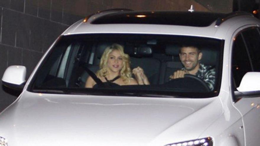 Piqué y Shakira, en una imagen de archivo.