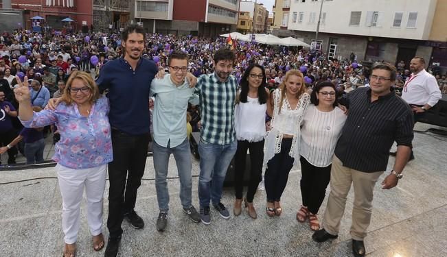 ERREJÓN, EN EL MITIN DE LAS PALMAS