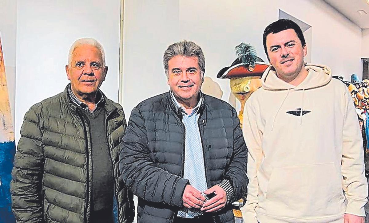 Joan Perelló, Biel Ferragut y Biel Payeras. Joan Perelló, Biel Ferragut y Biel Payeras.