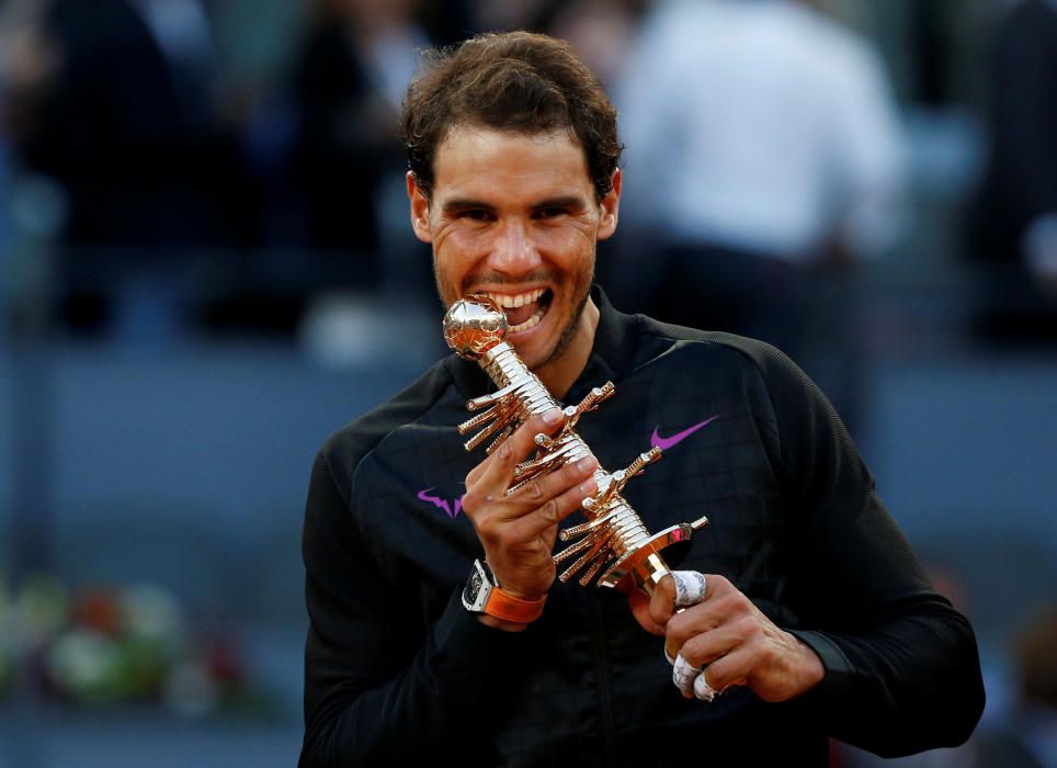 Final del Masters de Madrid: Thiem - Nadal en imágenes