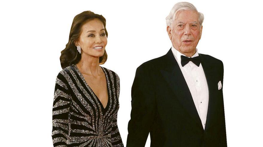 Preysler y Vargas Llosa, hace dos semanas, en la gala de los premios Goya del cine español