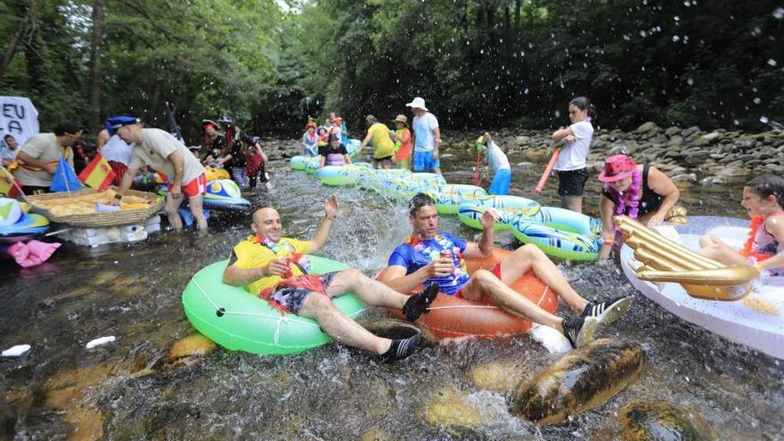 Así ha sido el descenso fluvial de Trubia