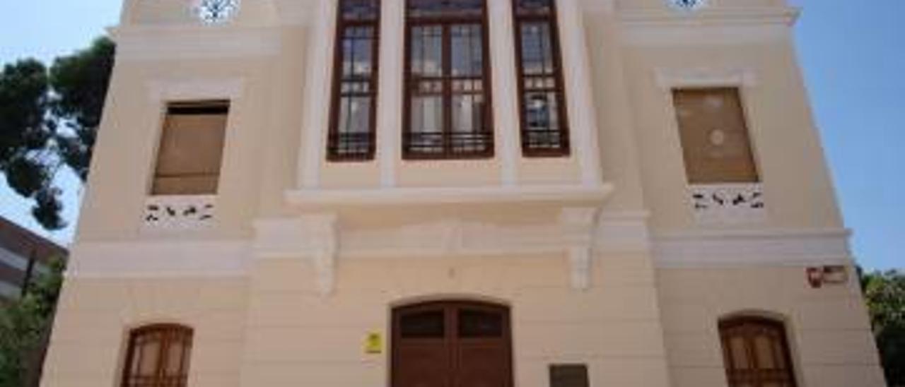 Estado actual de la Casa Grande del Jardín de la Música tras las obras de restauración.