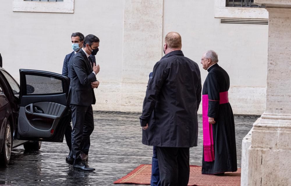 Visita de Pedro Sánchez al Vaticano