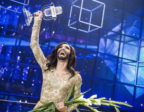 Conchita Wurst, ganadora de Eurovisión