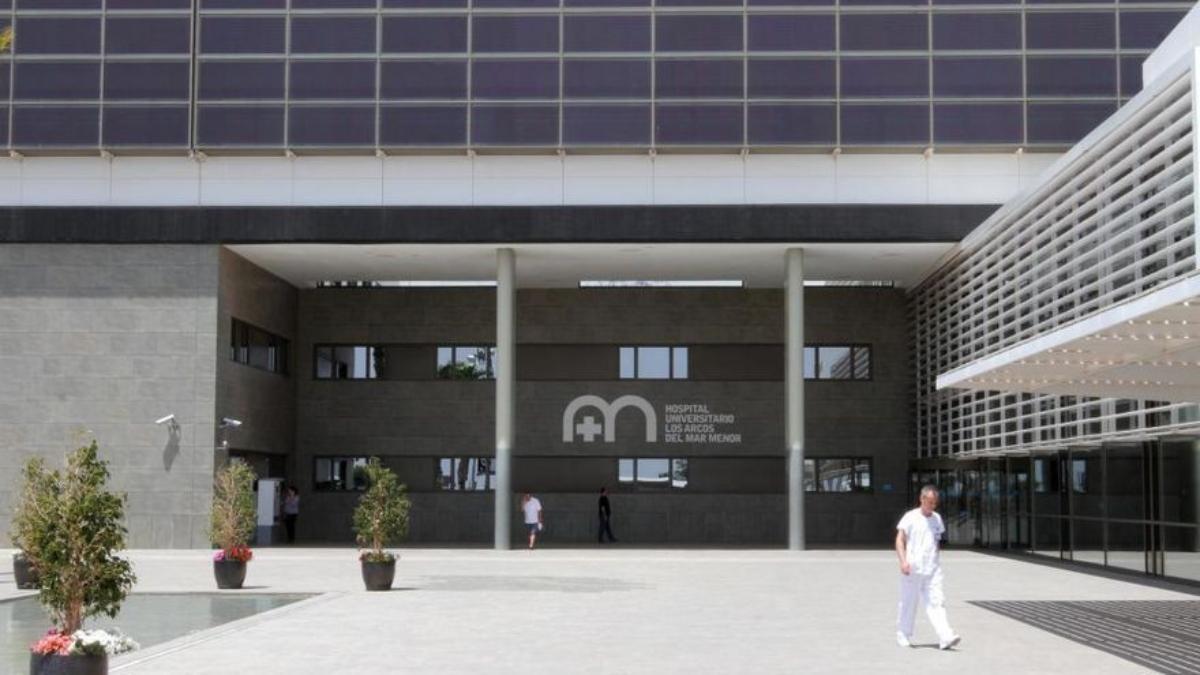 Hospital los Arcos en Murcia donde la víctima fue sometida a un examen médico