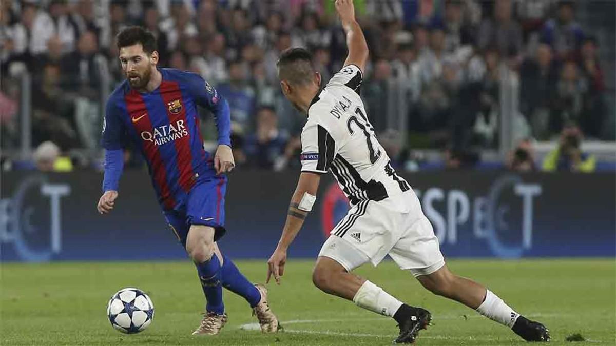 Messi ante la Juventus