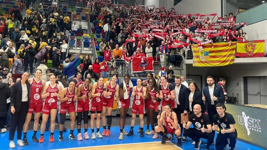 Vídeo | Así ha sido la celebración del Casademont después de su victoria en Praga