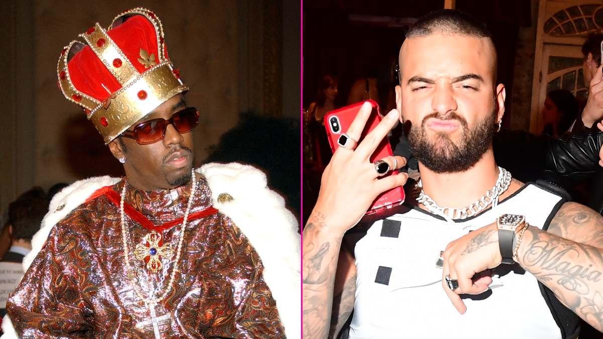 Sean Diddy Combs y Maluma, amigos de más de una noche, también por videollamada