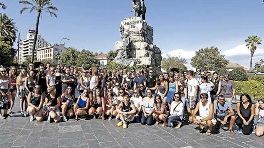 Yincana de bienvenida a Erasmus