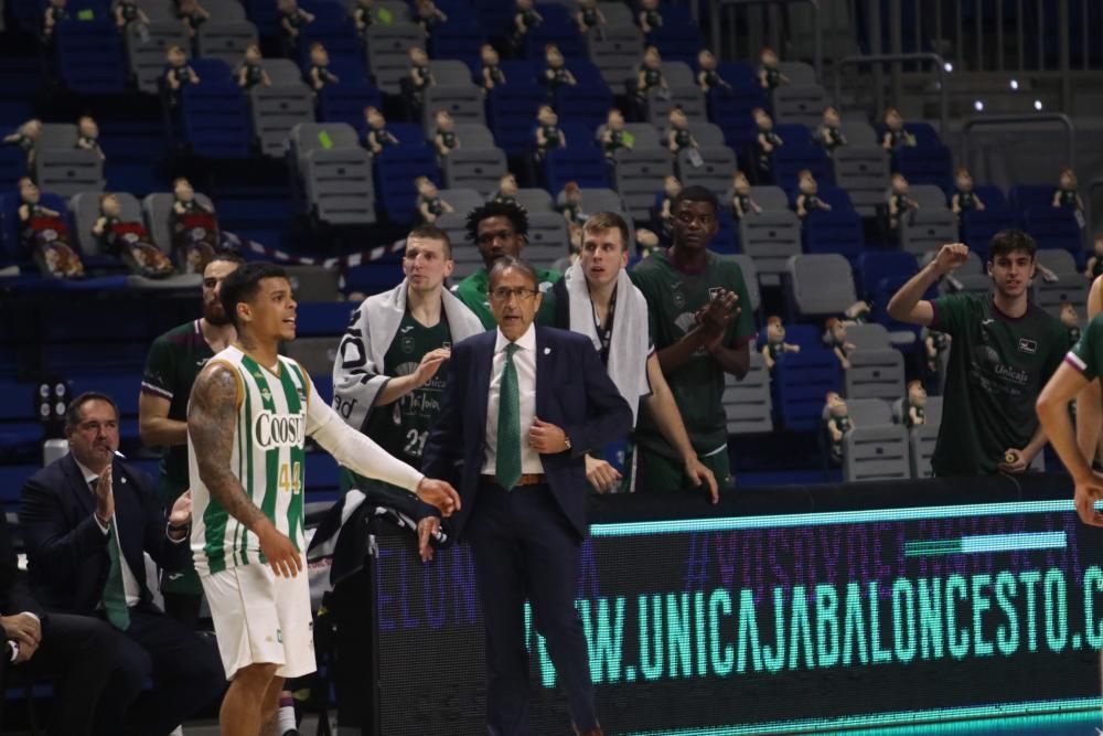 Partido de la Liga Endesa entre el Unicaja y el Real Betis