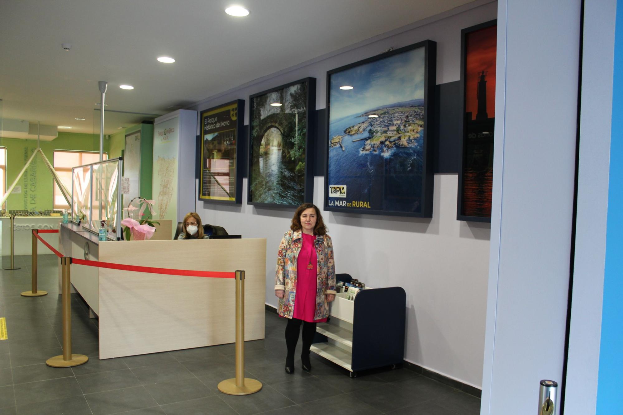 EN IMÁGENES: La nueva imagen de la oficina de turismo de Tapia