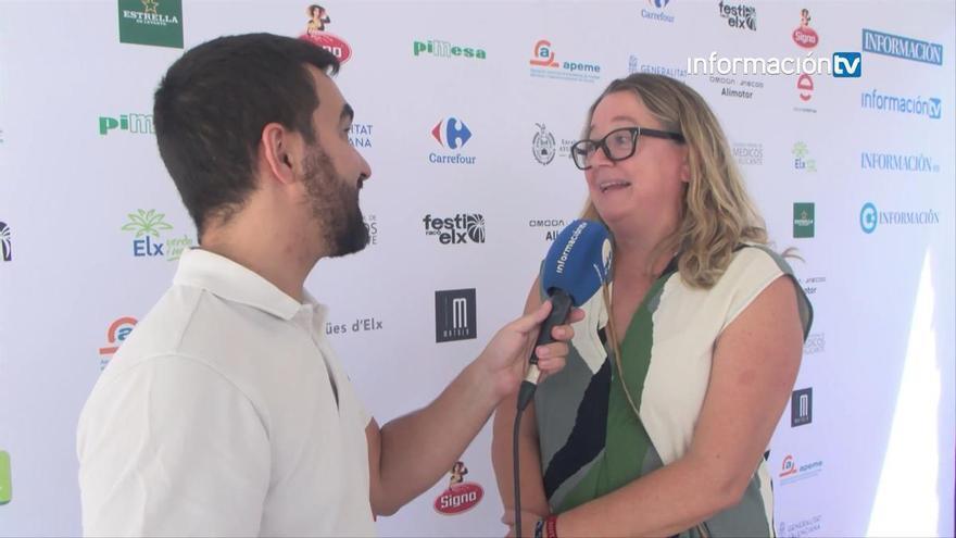 María José Toledo, gerente de Aigües, en el Raco de InformacionTV