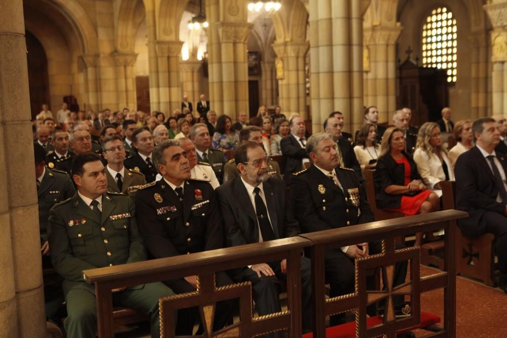 Celebración de la fiesta Policía Nacional en Gijón