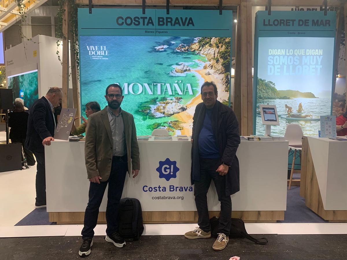 Pepo Foz (esquerra) i Pol Fages (dreta), socis d'Outdoor Adventour