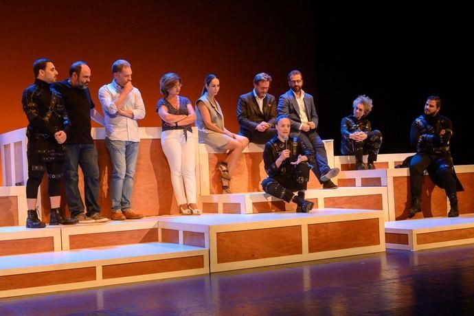 Presentación del montaje ?El crimen de la calle Fuencarral' con el director del montaje, Mario Vega, y los actores protagonistas Marta Viera, Ruth Sánchez, Efraín Martín y Abraham Santacruz.  | 04/10/2019 | Fotógrafo: Tony Hernández