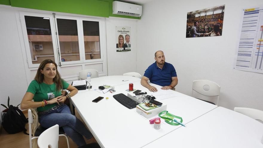 La noche electoral de VOX en la provincia de Alicante