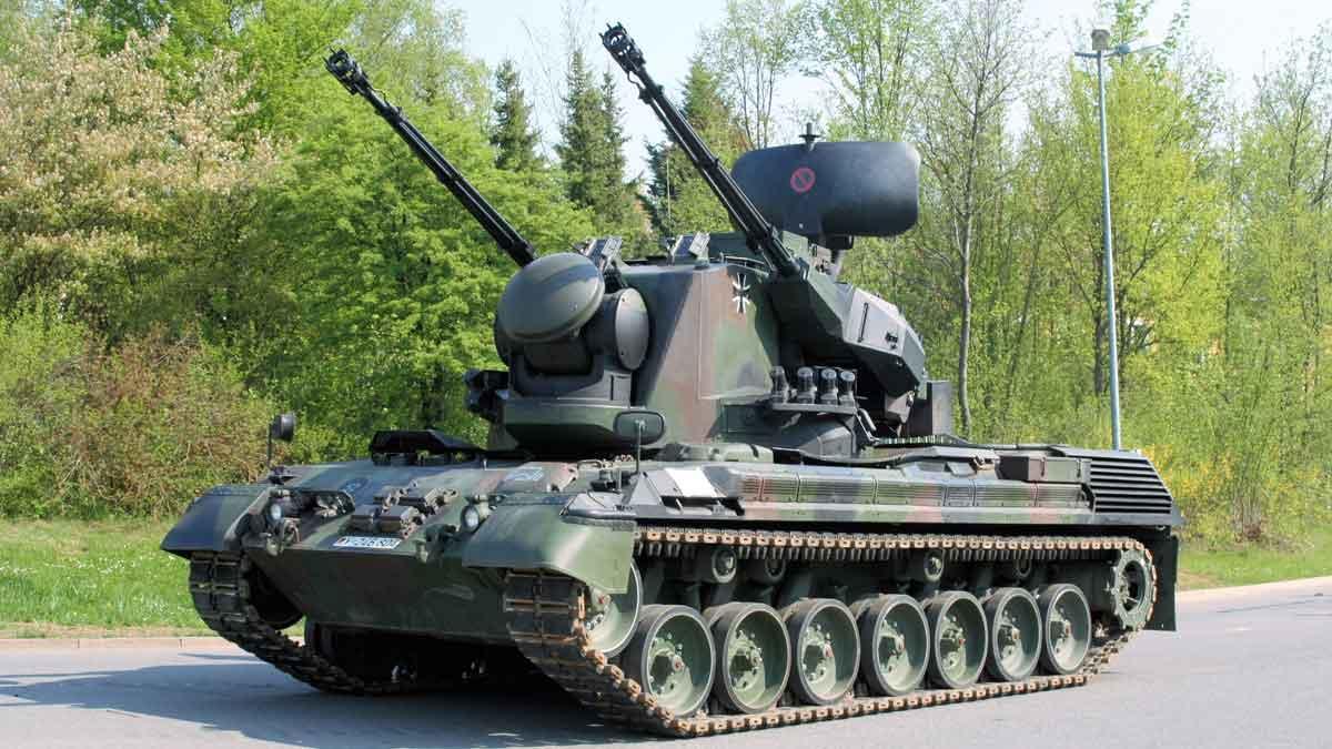 Un tanc tipus tipo Leopard 2