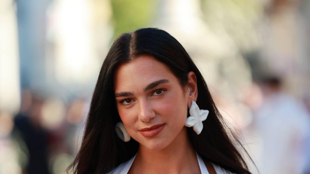 Dua Lipa en la boda de Simon Porte Jacquemus y Marco Maestri