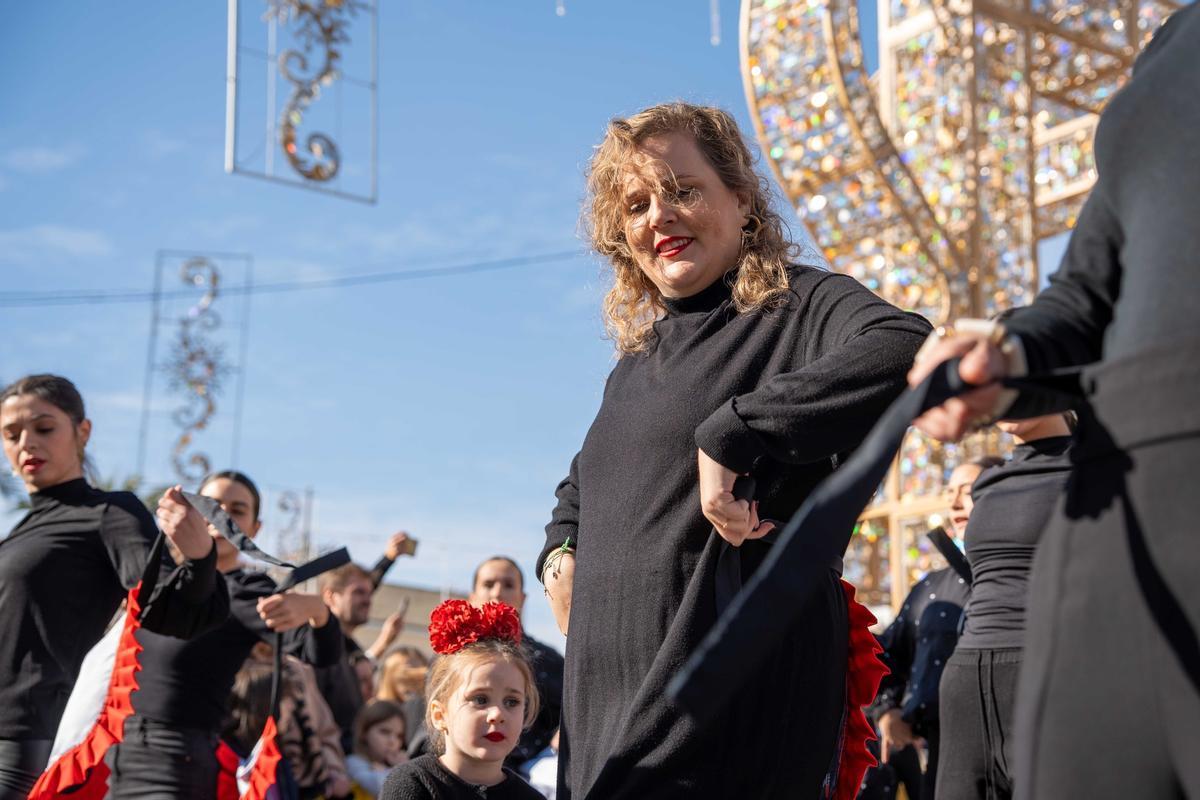 El baile flamenco se apodera de la capital extremeña.