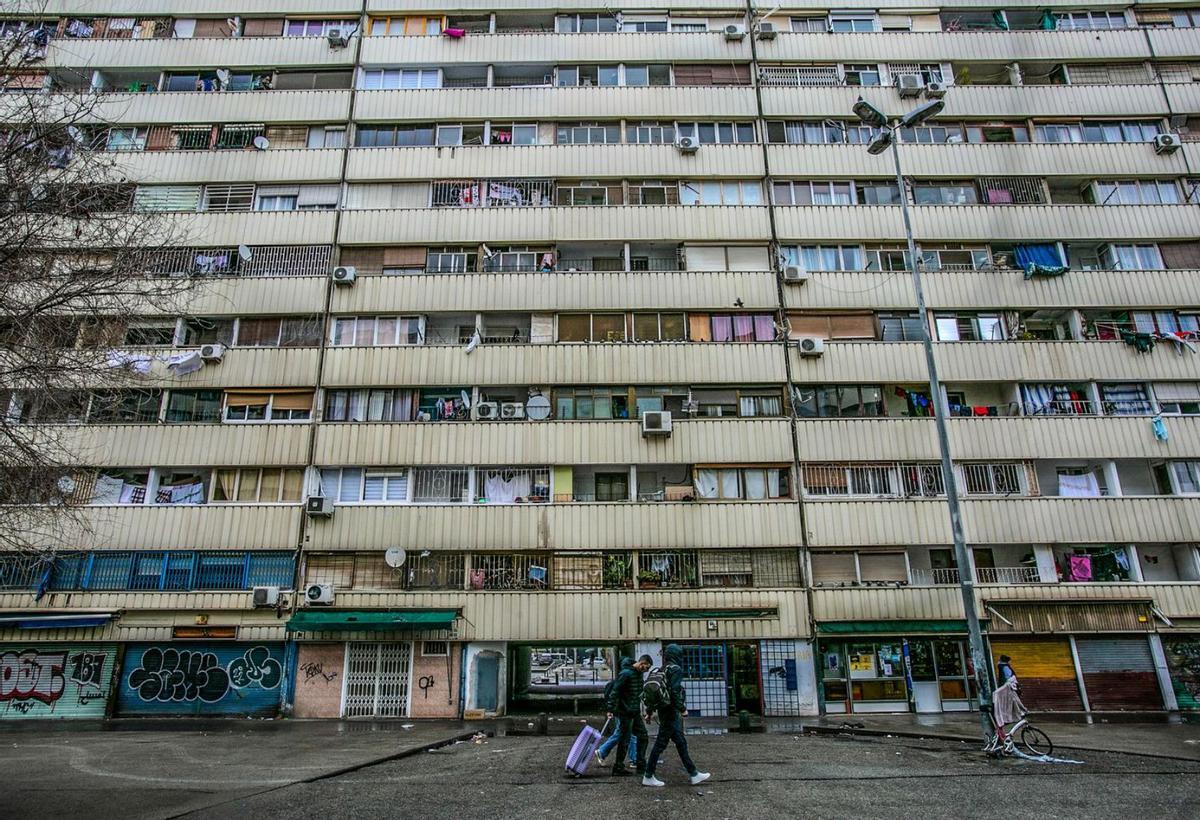 Desallotjament del bloc Venus amb demandes a la vista