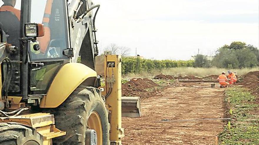 La Generalitat retoma las obras del vial ciclopeatonal Burriana-Vila-real