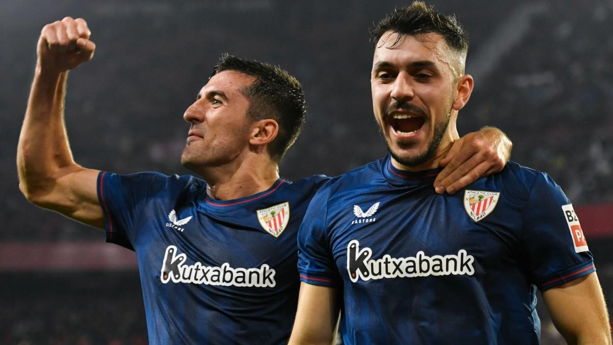 Aitor Paredes, goleador ante el Sevilla