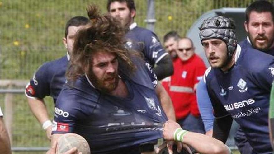 Monty, en el partido contra el Gernika.