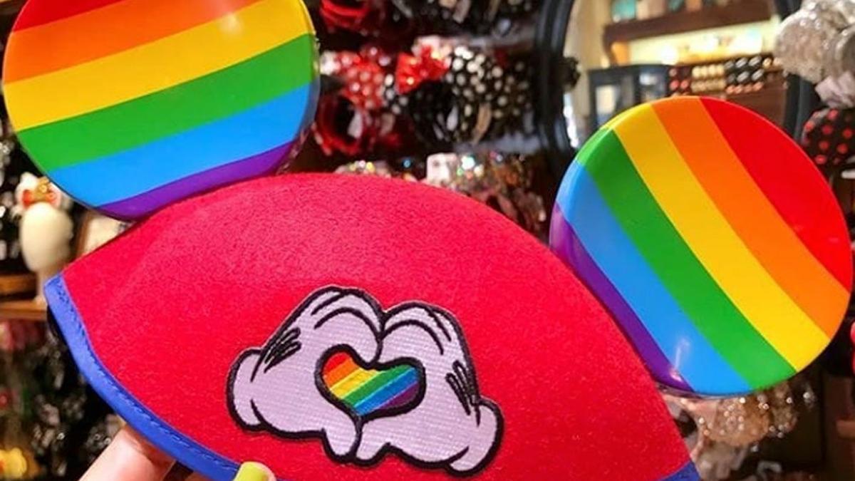 Gorra de orejas de Disney por el Día del Orgullo