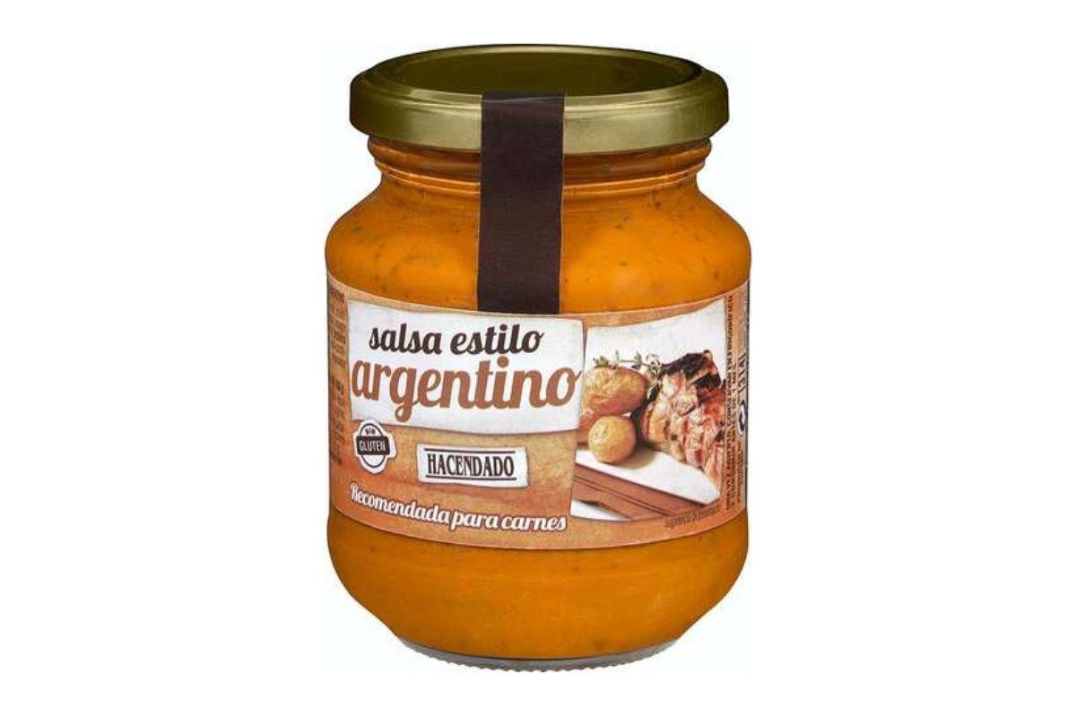 Salsa estilo argentino de Mercadona