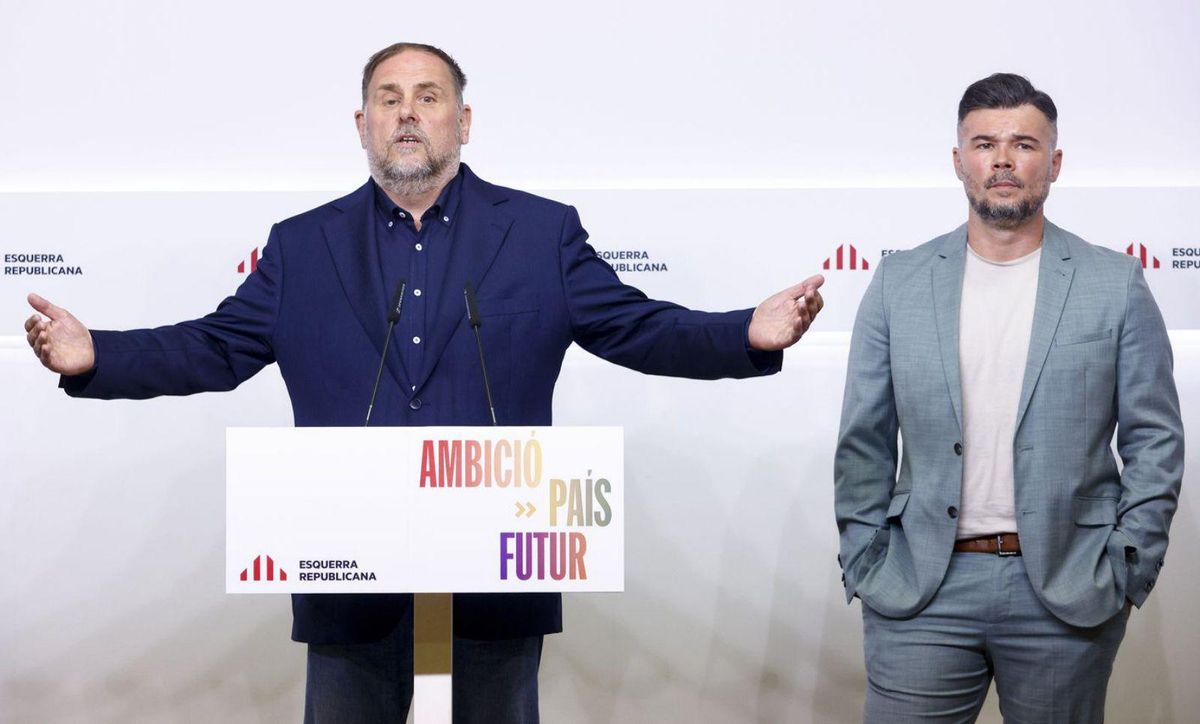 ERC votarà ‘no’ als Pressupostos si el finançament és "inassumible"