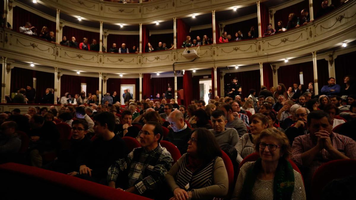 Público en el Teatro Principal durante una representación antes de la pandemia.