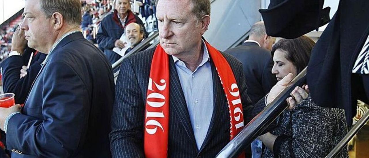 Robert Sarver, durante un partido del Mallorca.