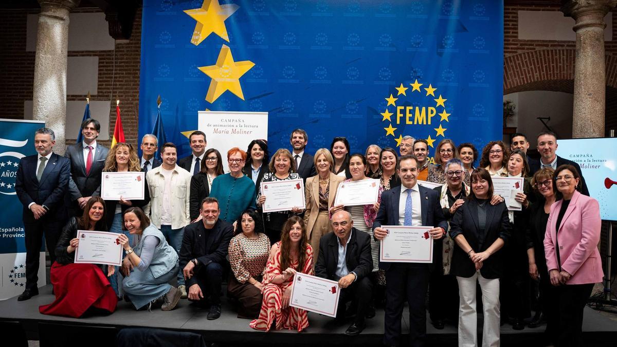Los premiados en la XXV Campaña de Animación a la Lectura María Moliner