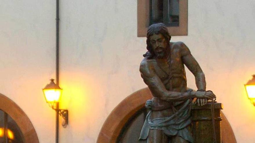 Cristo de Borja, de la Real Cofradía del Silencio y Santa Cruz.
