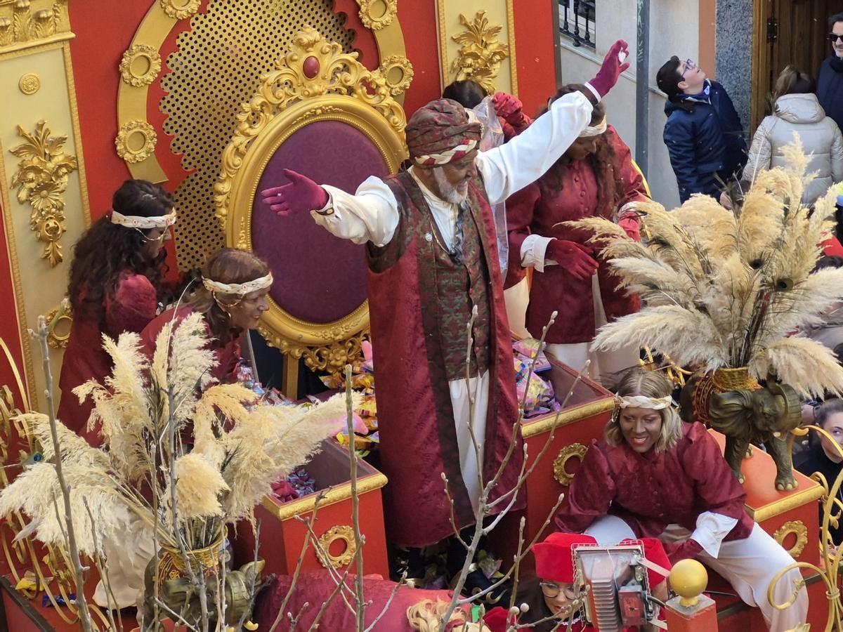 Cabalgatas en la provincia en la mañana de Reyes