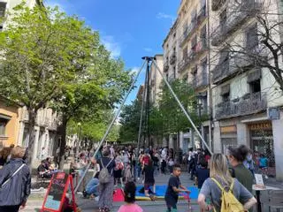 Diumenge de circ i música a la Rambla per les Festes de Primavera