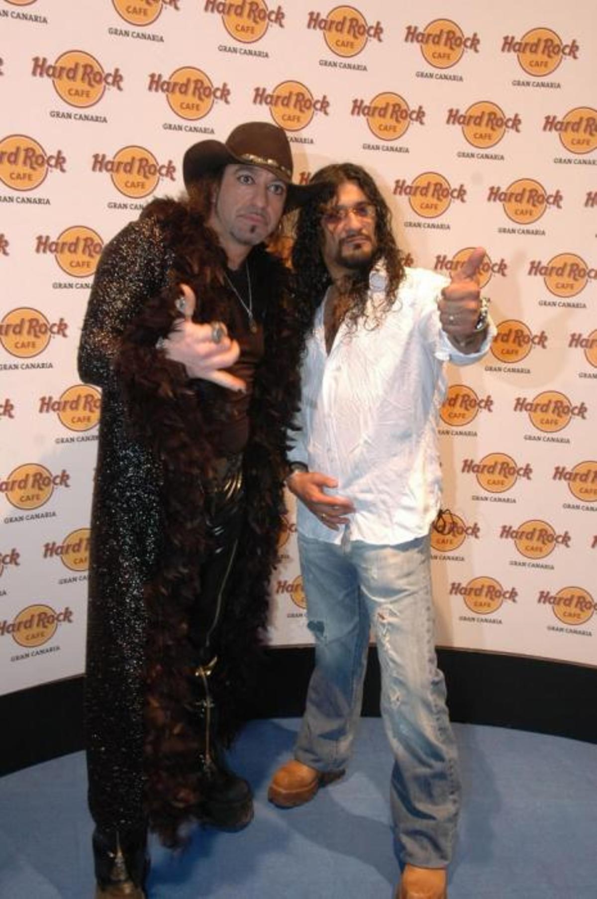 INAUGURACION DEL HARD ROCK CAFE GRAN CANARIA