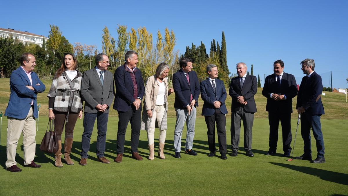 Inauguración de Arruzafa Golf en el Parador de Córdoba.