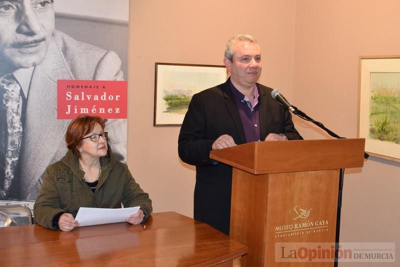 Lectura de poemas de Salvador Jiménez en el Gaya