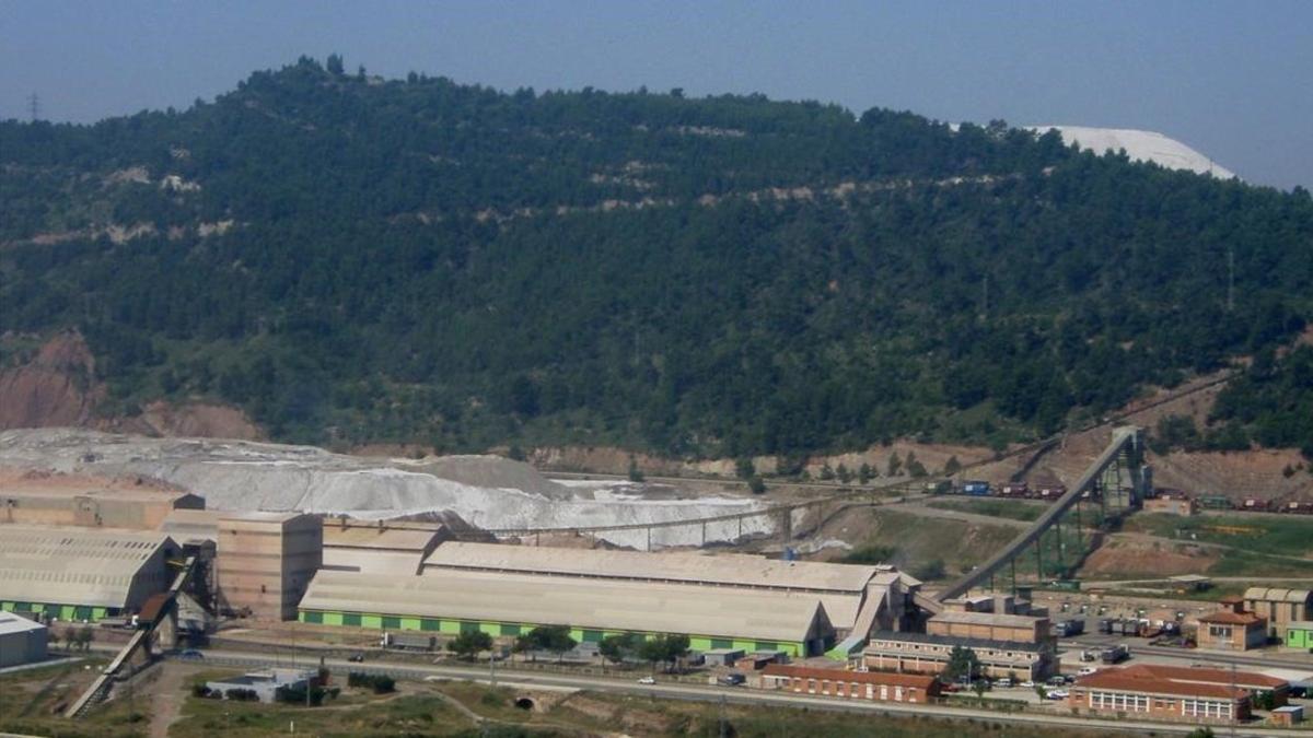 Vista exterior de la mina de Vilafruns.