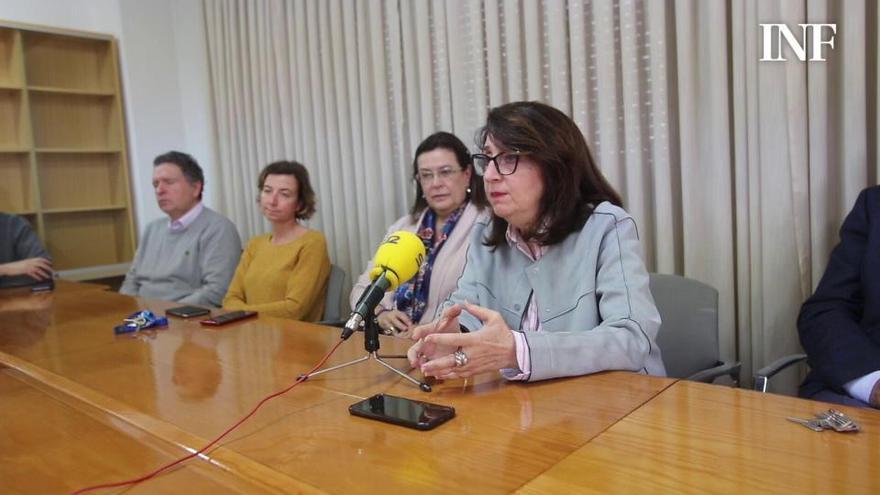Amparo Navarro presenta su candidatura a rectora de la UA
